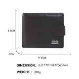 Premium Men’s Brown Leather Wallet – Handcrafted Slim Bifold Design with Multiple Card Slots & Coin Pocket