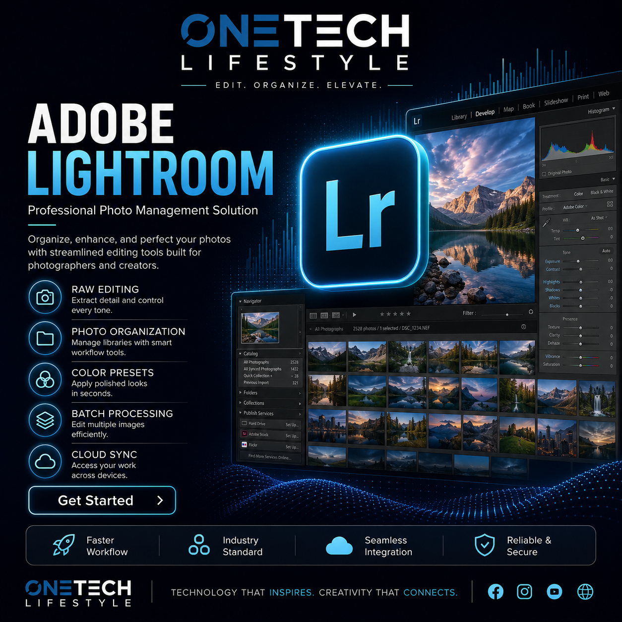 Adobe Lightroom – Professional Photo Editing & Color Grading (Lifetime Activation)