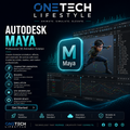 Autodesk Maya – Professional 3D Animation, Modeling & Simulation (Lifetime Activation)