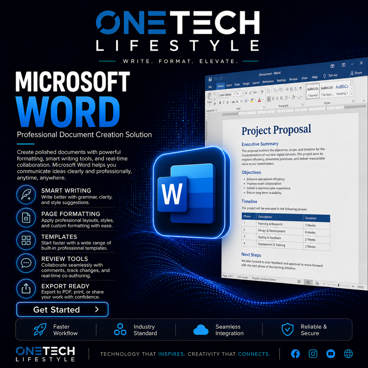 Microsoft Word – Professional Document Creation & Editing (Lifetime Activation)