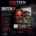 SketchUp Pro – Professional 3D Modeling & Interior Design (Lifetime Activation)