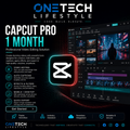 🔥 CapCut Pro Premium Subscription for Mobile | 1 Month & 6 Months Plans | Full Premium Access ⚡
