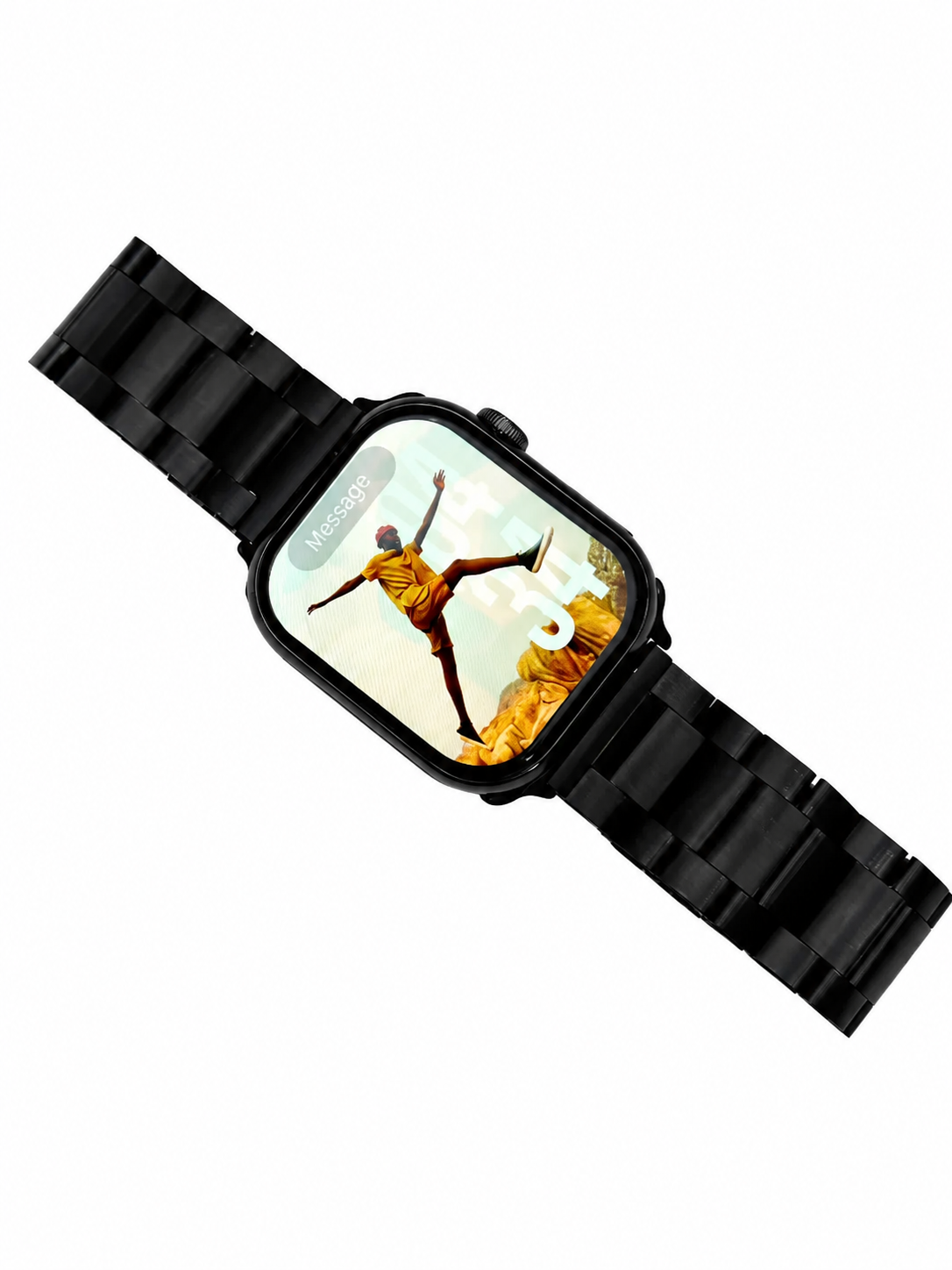 Watch 10 Max Luxury Edition – Premium Smartwatch with Iconic Rolex Style Stainless Steel Chain