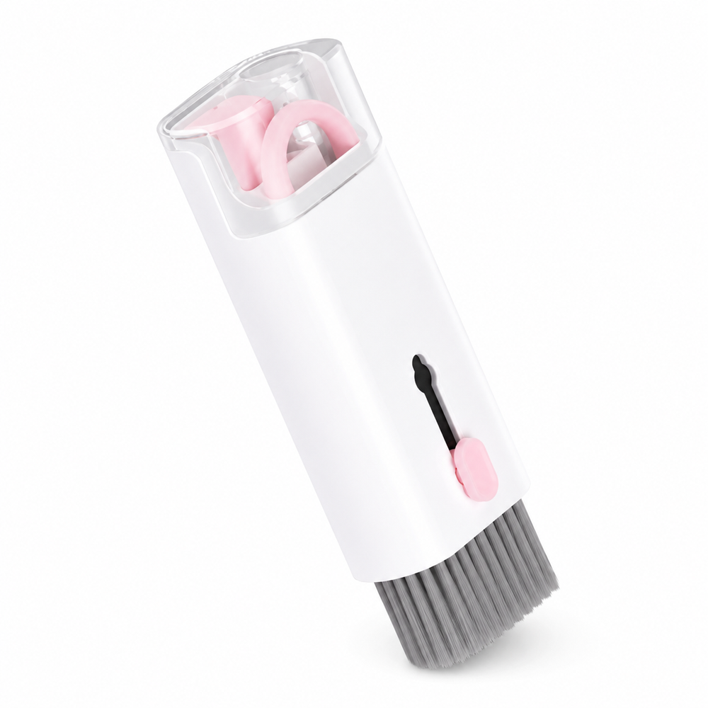 Multi-functional 7-in-1 Electronics Cleaning Kit – Professional Brush for Keyboards, Earbuds, Phones & Screen Cleaning