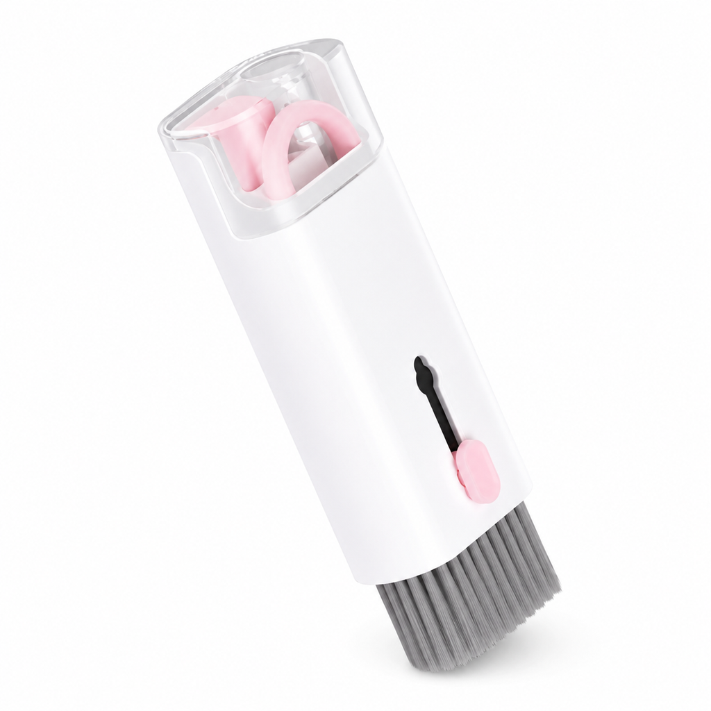 Multi-functional 7-in-1 Electronics Cleaning Kit – Professional Brush for Keyboards, Earbuds, Phones & Screen Cleaning