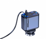 180° Rotating Adjustable Car Charger – 20W PD Fast Charging & Flexible Design